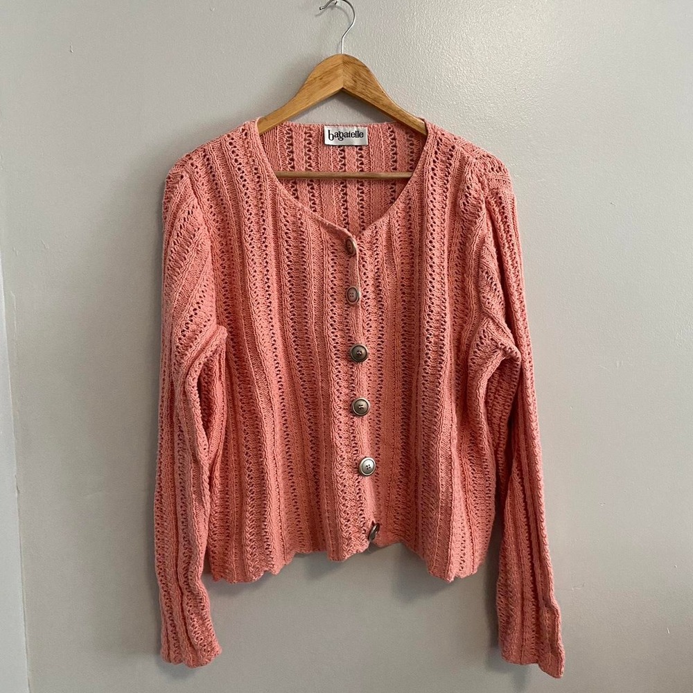 Vintage Bagatelle knit cardigan